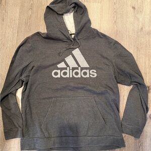 Adidas Men's Charcoal Hoodie